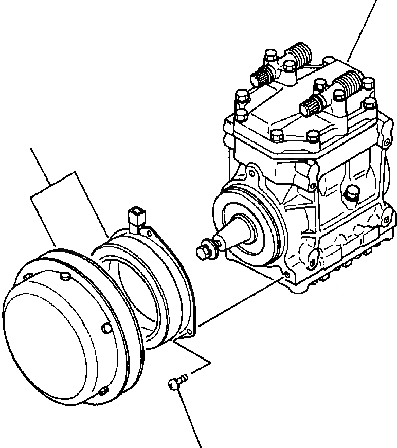 Схема запчастей Komatsu WA380-1LC - FIG NO. 7 КОНДИЦ. ВОЗДУХА - заводской номер A9 И BEНИЗ., EXCEPT A КОМПРЕССОР И МУФТА РАМА, ЧАСТИ КОРПУСА & SUPERSTRUCTURE