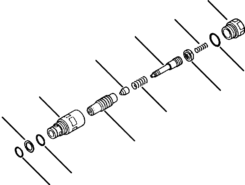 Схема запчастей Komatsu WA380-1LC - FIG NO. B ВСАСЫАЮЩИЙ КЛАПАН БЕЗОПАСНОСТИ УПРАВЛ-Е РАБОЧИМ ОБОРУДОВАНИЕМ