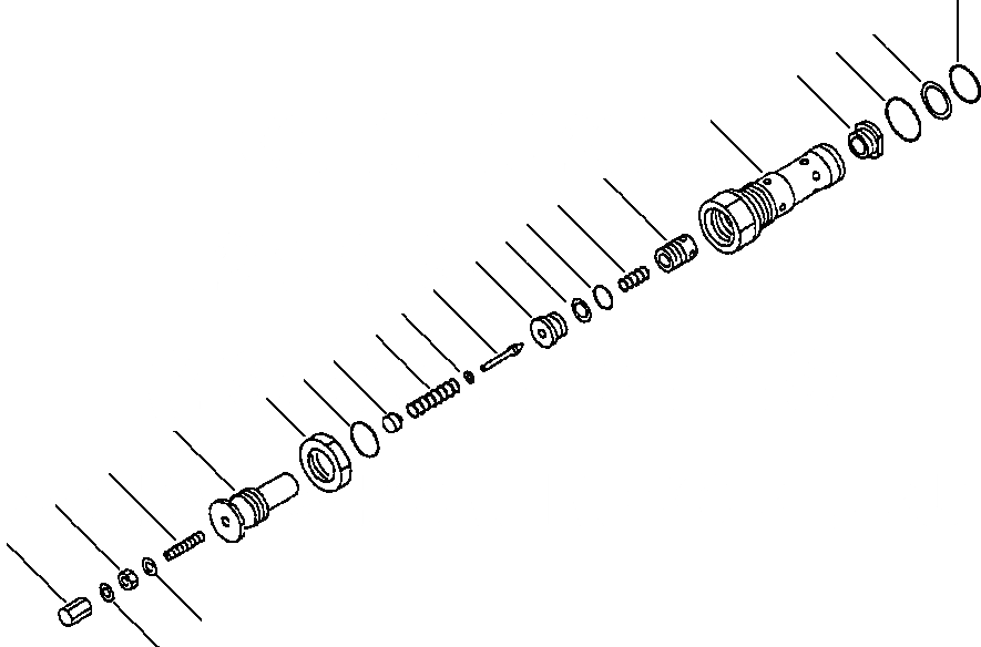Схема запчастей Komatsu WA380-3L - ОБОРУД-Е УПРАВЛЯЮЩ. КЛАПАН РАЗГРУЗ. КЛАПАН ASSEMBLY -