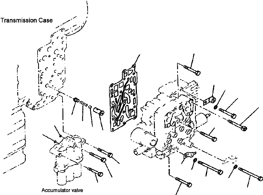 Схема запчастей Komatsu WA380-3MC - FIG. F-A КЛАПАН УПРАВЛЕНИЯ ТРАНСМИССИЕЙ - КРЕПЛЕНИЕ СИЛОВАЯ ПЕРЕДАЧА И КОНЕЧНАЯ ПЕРЕДАЧА