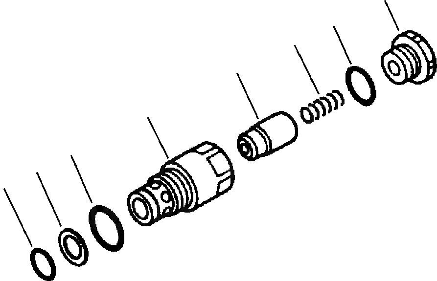 Схема запчастей Komatsu WA420-1LC - FIG NO. B ВСАСЫВ. КЛАПАН УПРАВЛ-Е РАБОЧИМ ОБОРУДОВАНИЕМ