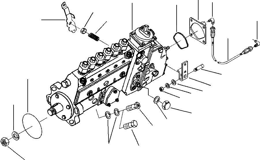 Схема запчастей Komatsu WA420-1LC - ТОПЛИВН. НАСОС С BOOST УПРАВЛ-Е ТОПЛИВН. СИСТЕМА