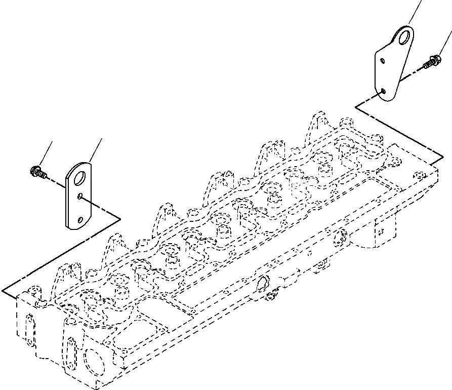 Схема запчастей Komatsu WA420-3L - FIG. A89-AA ПОДЪЕМ КОРПУС ДВИГАТЕЛЬ