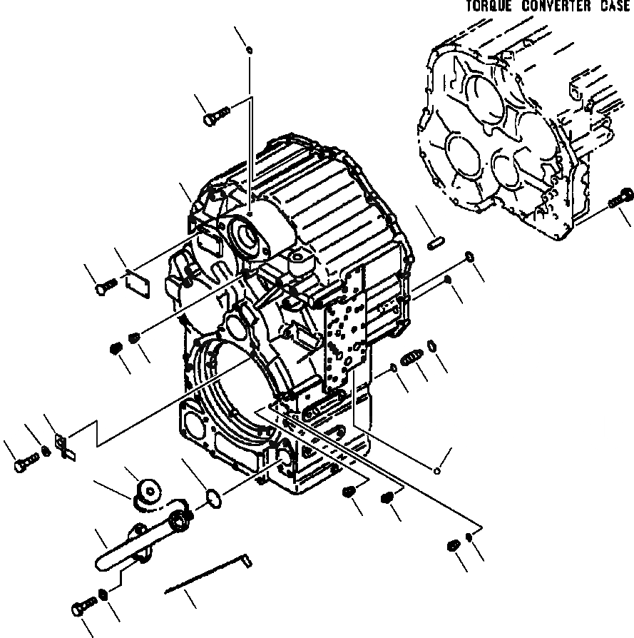 Схема запчастей Komatsu WA420-3L - FIG. F-A ТРАНСМИССИЯ - ПЕРЕДН. КОРПУС СИЛОВАЯ ПЕРЕДАЧА И КОНЕЧНАЯ ПЕРЕДАЧА