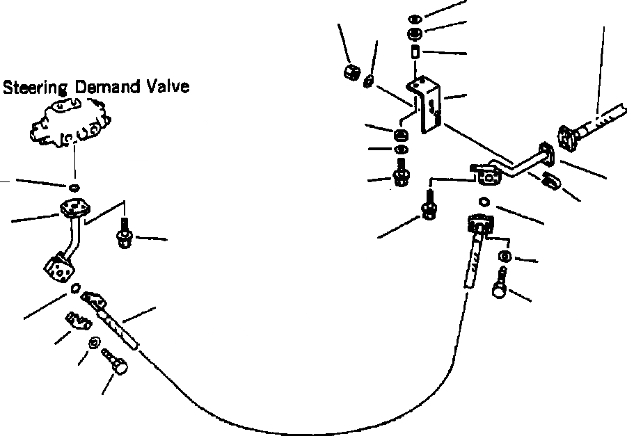 Схема запчастей Komatsu WA420-3L - FIG. H-A ОХЛАЖДЕНИЕ СИСТЕМЫ ПОВОРОТА - РУЛЕВ. УПРАВЛЕНИЕ ЗАПРАШИВАЮЩ. КЛАПАН - JUNCTION ГИДРАВЛИКА