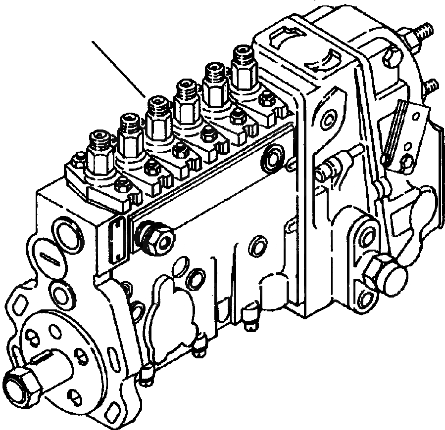 Схема запчастей Komatsu WA420-3MC - FIG. A-AA7 ТОПЛИВН. НАСОС ДВИГАТЕЛЬ