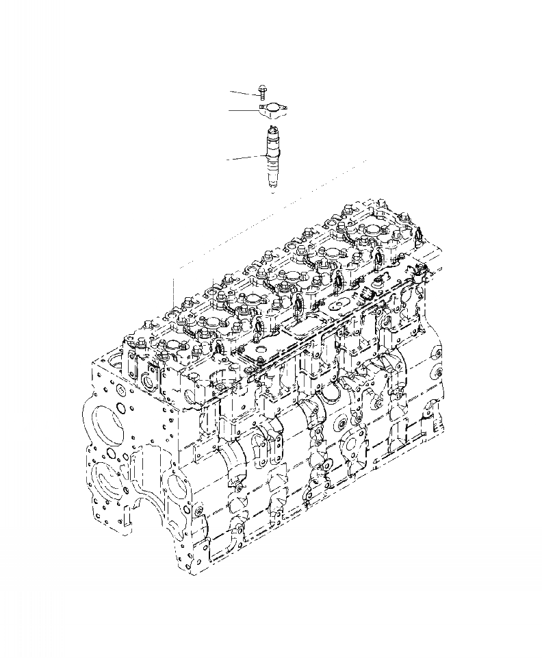 Схема запчастей Komatsu WA430-6 - A-AA ТОПЛИВН. ВПРЫСК ДВИГАТЕЛЬ