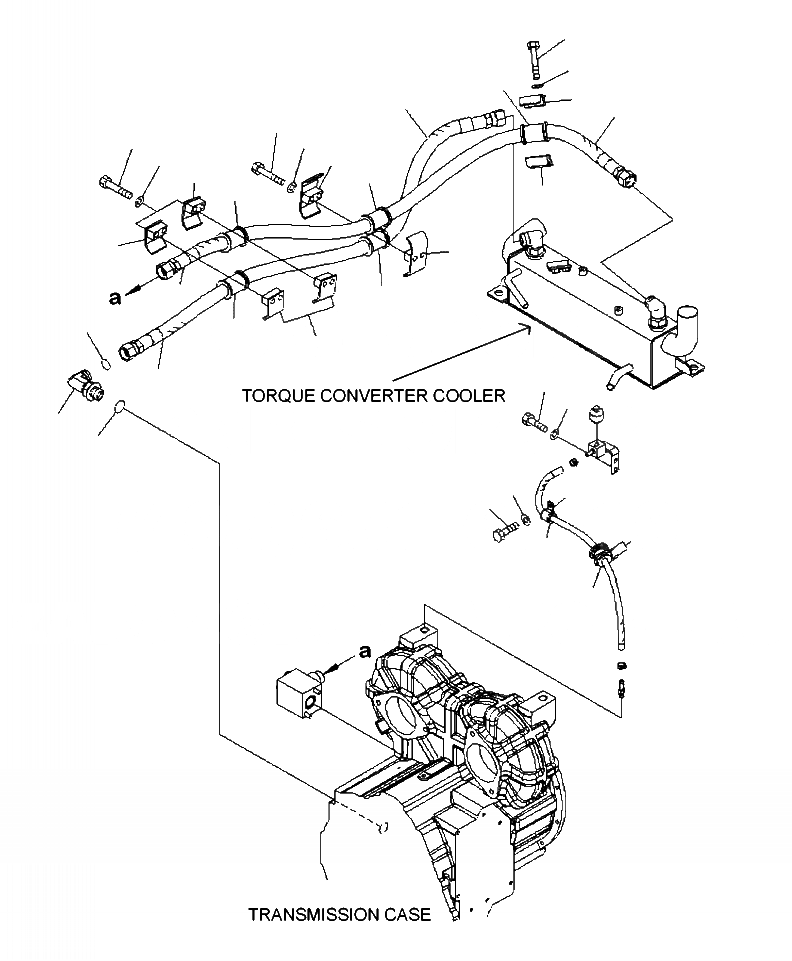 Схема запчастей Komatsu WA430-6 - F-A ГИДРОТРАНСФОРМАТОР И ТРАНСМИССИЯ ГИДРОТРАНСФОРМАТОР ЛИНИЯ ОХЛАЖДЕНИЯ СИЛОВАЯ ПЕРЕДАЧА И КОНЕЧНАЯ ПЕРЕДАЧА