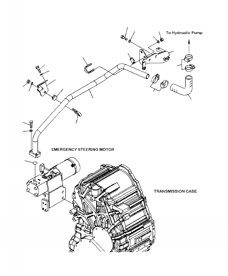 Схема запчастей Komatsu WA430-6 - F-7A ГИДРОТРАНСФОРМАТОР И ТРАНСМИССИЯ ВСАСЫВАЮЩАЯ ЛИНИЯДЛЯ ЭКСТРЕННОГО УПРАВЛЕНИЯ СИЛОВАЯ ПЕРЕДАЧА И КОНЕЧНАЯ ПЕРЕДАЧА