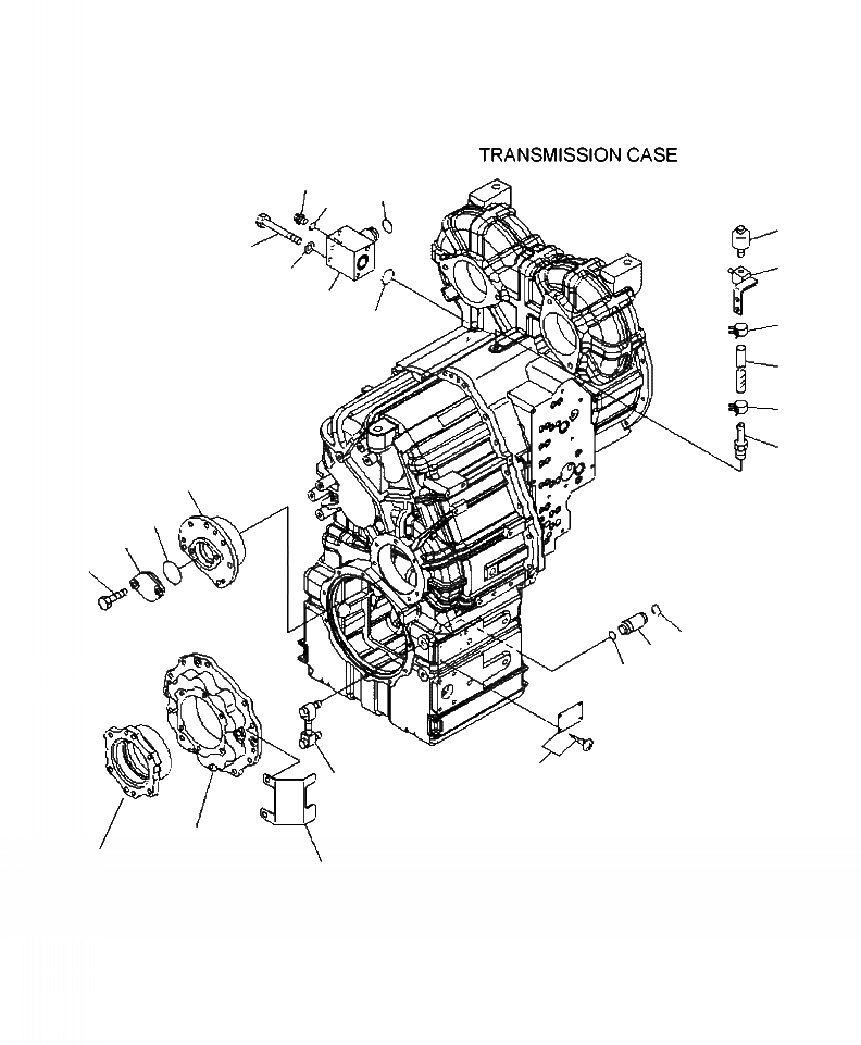 Схема запчастей Komatsu WA430-6 - F-A ТРАНСМИССИЯ АКСЕССУАРЫ (/) СИЛОВАЯ ПЕРЕДАЧА И КОНЕЧНАЯ ПЕРЕДАЧА