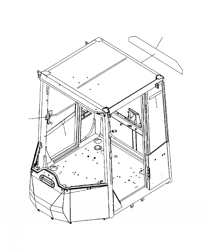 Схема запчастей Komatsu WA430-6 - K-A КАБИНА ROPS ТАБЛИЧКИS И ПЛАСТИНЫ OPERATORXD S ОБСТАНОВКА И СИСТЕМА УПРАВЛЕНИЯ