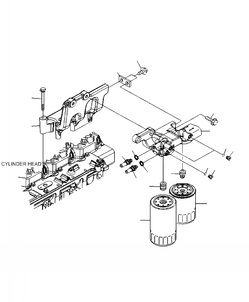 Схема запчастей Komatsu WA430-6 - A9-AA ТОПЛИВН. ФИЛЬТР. (ORIGINAL RELEASE) ДВИГАТЕЛЬ