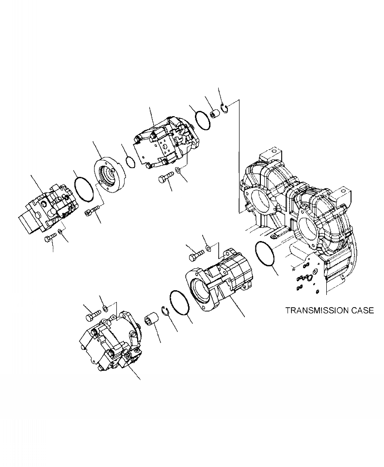 Схема запчастей Komatsu WA430-6 - H-A ГИДР. НАСОС. ГИДРАВЛИКА