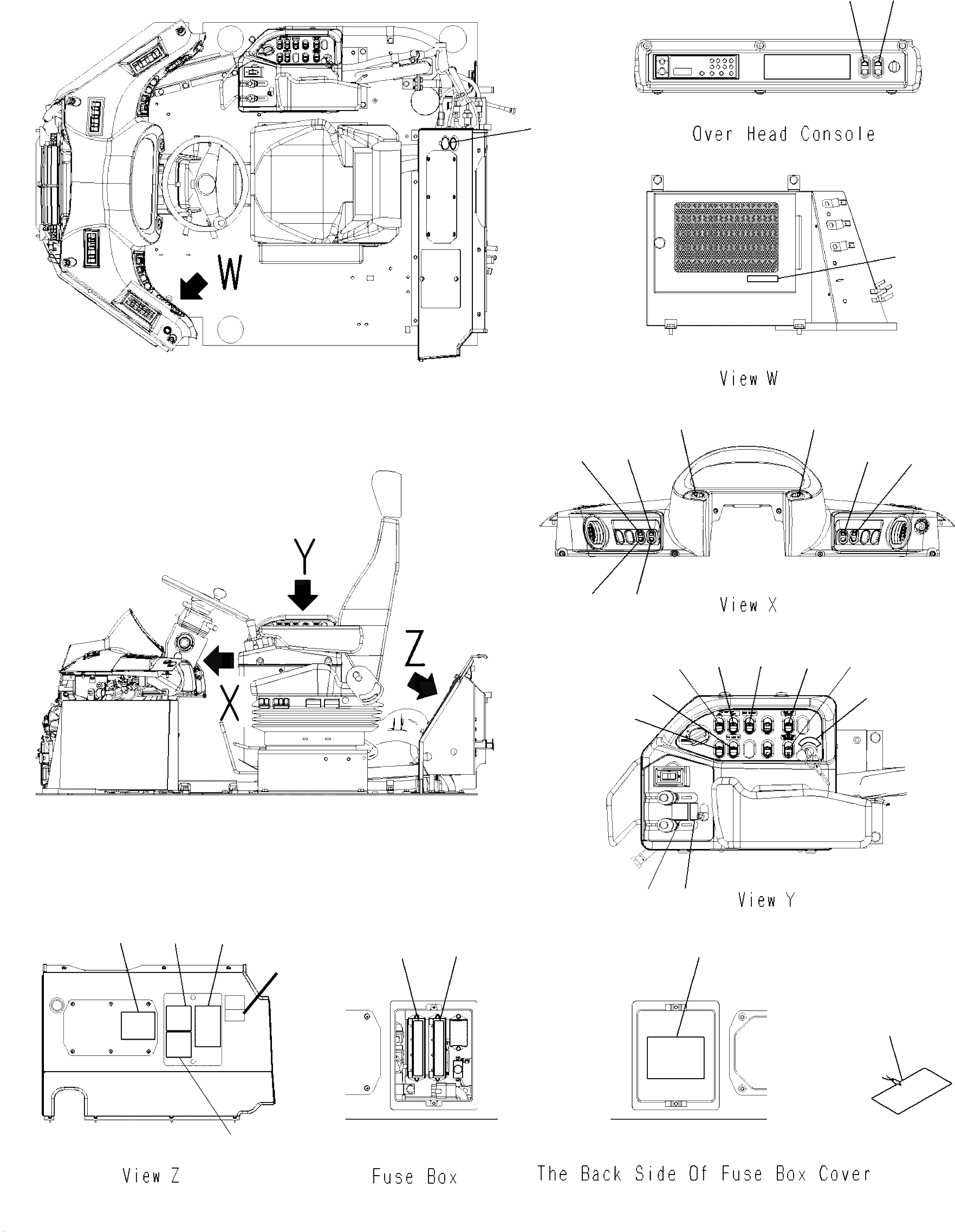 Схема запчастей Komatsu WA450-6-W1 - МАРКИРОВКА (/) МАРКИРОВКА