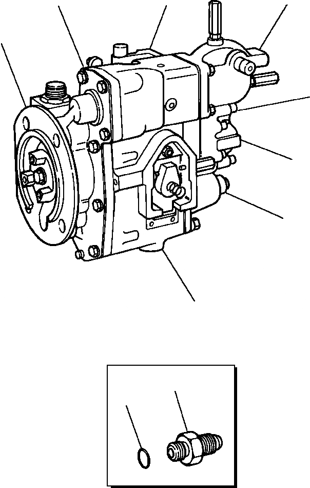 Схема запчастей Komatsu WA450-2 - ТОПЛИВН. НАСОС (IDENTIFICATION № 89 - CALIBRATION № 87) ТОПЛИВН. СИСТЕМА