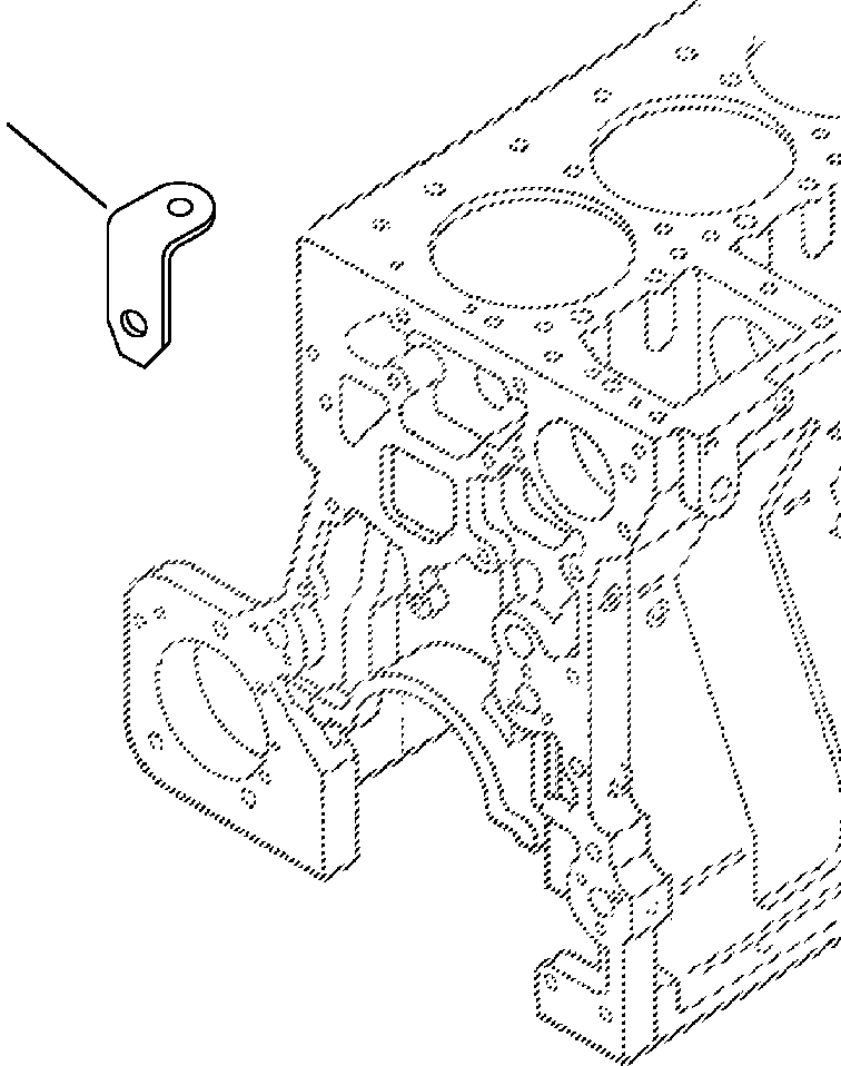 Схема запчастей Komatsu WA450-3L - FIG. A-A КОМПРЕССОР ТРУБЫ ДВИГАТЕЛЬ