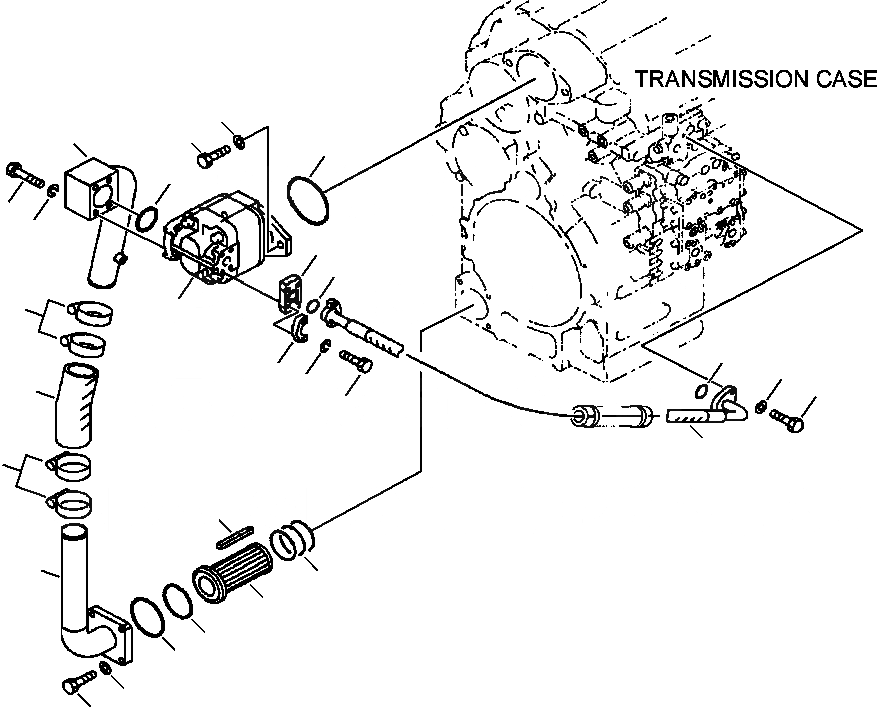 Схема запчастей Komatsu WA450-3L - FIG. F-A ГИДРОЛИНИЯ ТРАНСМИССИИ - ИЗ НАСОСА В КЛАПАН СИЛОВАЯ ПЕРЕДАЧА И КОНЕЧНАЯ ПЕРЕДАЧА