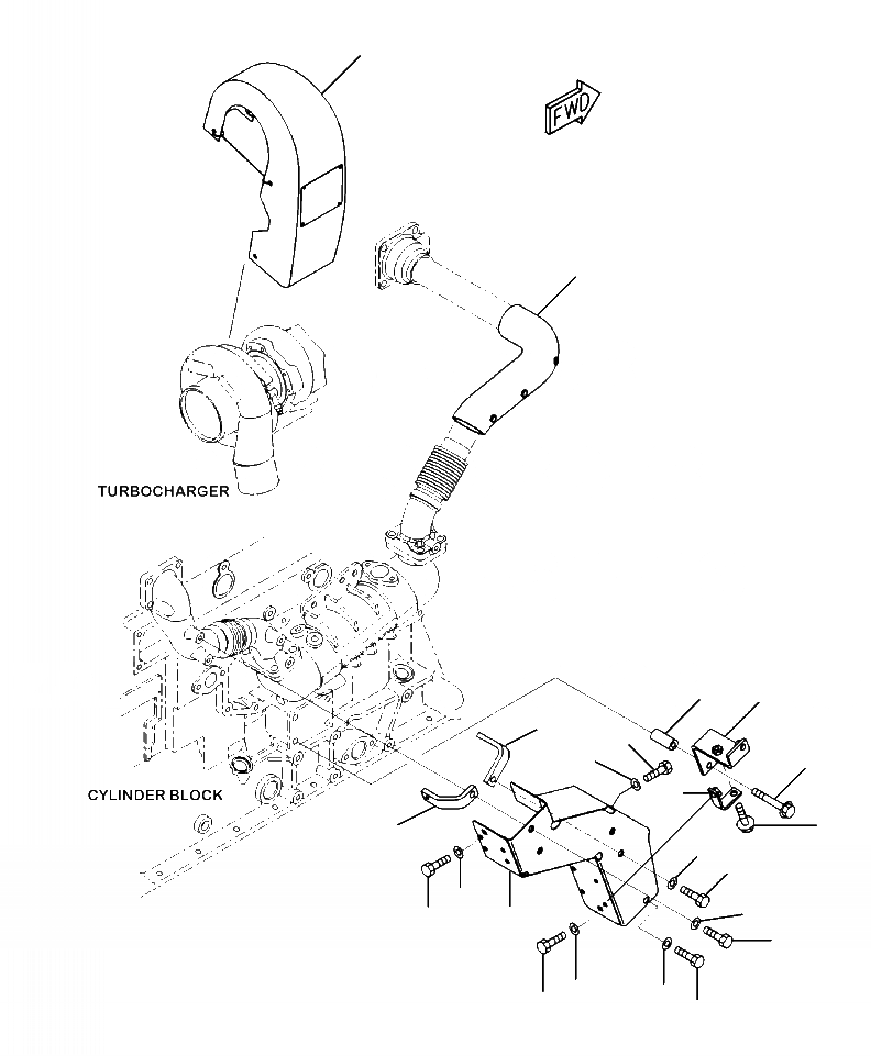 Схема запчастей Komatsu WA470-6 - A7-ADK ТЕРМОЗАЩИТА ДВИГАТЕЛЬ