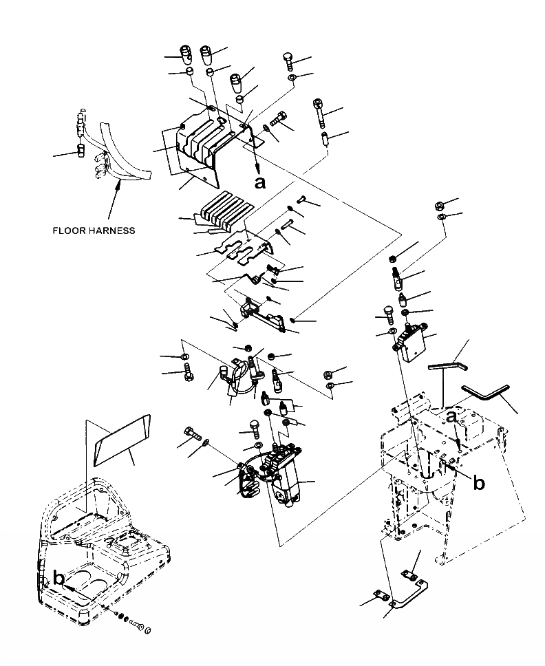 Схема запчастей Komatsu WA470-6 - K-A УПРАВЛЕНИЕ ПОГРУЗКОЙS РЫЧАГИ (3-Х СЕКЦИОНН. КЛАПАН) OPERATORXD S ОБСТАНОВКА И СИСТЕМА УПРАВЛЕНИЯ