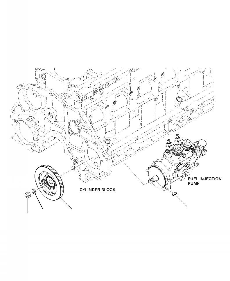 Схема запчастей Komatsu WA470-6 - A8-AC9 ТОПЛИВН. НАСОС ПРИВОД ДВИГАТЕЛЬ