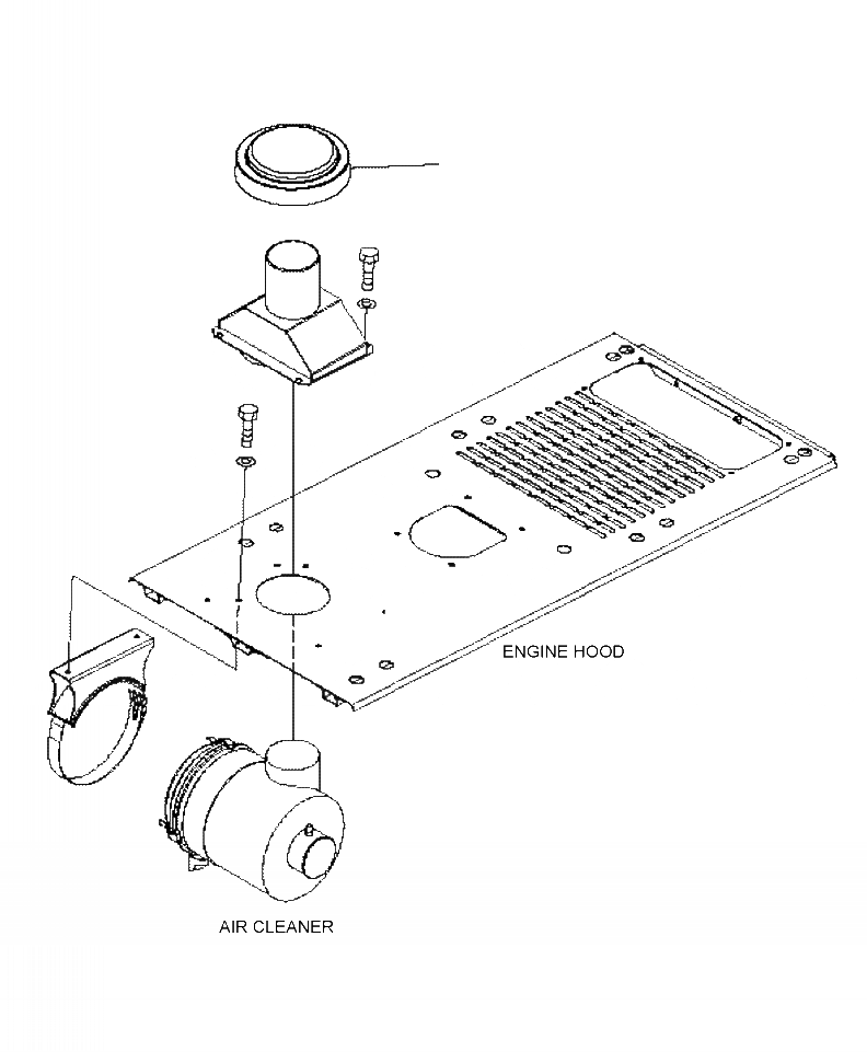 Схема запчастей Komatsu WA470-6 - M-9A КАПОТ КРЫШКА ВОЗДУХООЧИСТИТЕЛЯ ЧАСТИ КОРПУСА