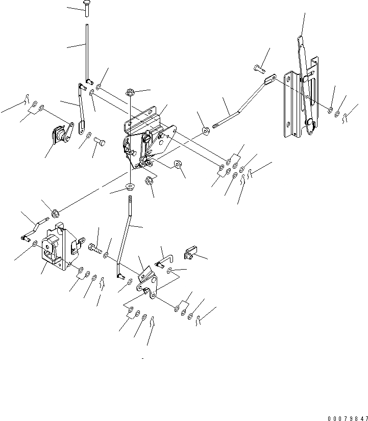 Схема запчастей Komatsu WA480-5L - КАБИНА ROPS (ДВЕРЬ ROD И ПАЛЕЦ¤ ПРАВ.)(№A7-A7) КАБИНА ОПЕРАТОРА И СИСТЕМА УПРАВЛЕНИЯ