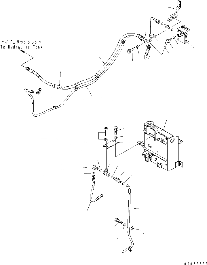 Схема запчастей Komatsu WA480-5L - ОТСЕК ДВИГАТЕЛЯ(КОНТРОЛЬНЫЙ КЛАПАНAND ЗАГРУЗОЧН. КЛАПАН И ПАРКОВОЧН. КЛАПАН) (/) ЧАСТИ КОРПУСА