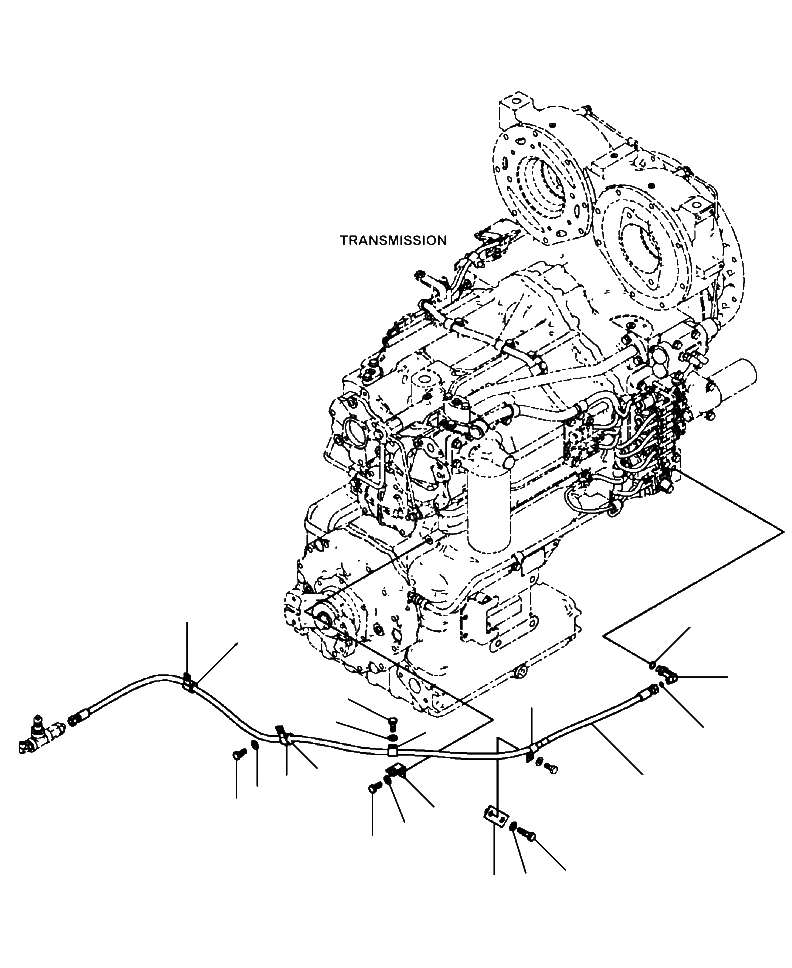 Схема запчастей Komatsu WA480-6 - F-A ГИДРОТРАНСФОРМАТОР И ТРАНСМИССИЯ ПАРКОВОЧН. ЛИНИЯ СИЛОВАЯ ПЕРЕДАЧА И КОНЕЧНАЯ ПЕРЕДАЧА