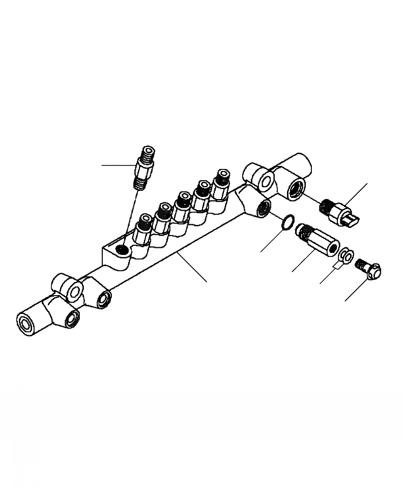 Схема запчастей Komatsu WA480-6 - A-B7A COMMON RAIL ДВИГАТЕЛЬ