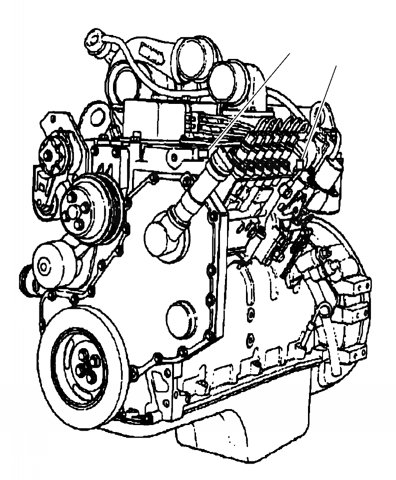 Схема запчастей Komatsu WA480-6 - A98-A ТАБЛИЧКИ ПЛАСТИНА (ФРАНЦИЯ) ДВИГАТЕЛЬ