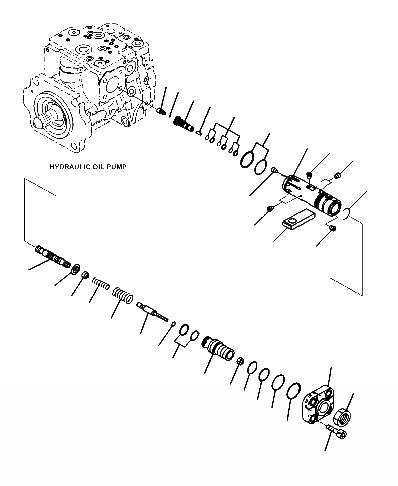 Схема запчастей Komatsu WA480-6 - H-A ГИДР. НАСОС. ПОГРУЗ. НАСОС (/) ГИДРАВЛИКА