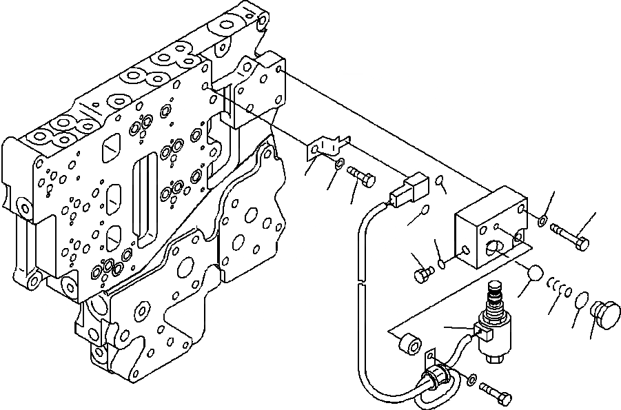 Схема запчастей Komatsu WA500-6 - F-A КЛАПАН УПРАВЛЕНИЯ ТРАНСМИССИЕЙ СТОЯНОЧНЫЙ ТОРМОЗ СОЛЕНОИДНЫЙ КЛАПАН СИЛОВАЯ ПЕРЕДАЧА И КОНЕЧНАЯ ПЕРЕДАЧА