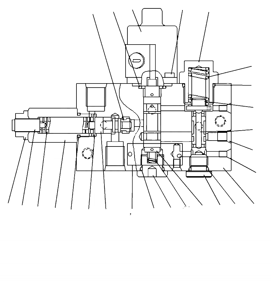 Схема запчастей Komatsu WA500-6 - K-7A СТОЯНОЧНЫЙ ТОРМОЗ КЛАПАН RELEASE КЛАПАН ASSEMBLY OPERATORXD S ОБСТАНОВКА И СИСТЕМА УПРАВЛЕНИЯ