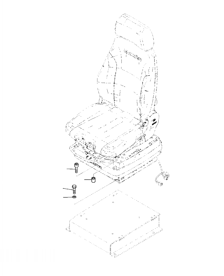 Схема запчастей Komatsu WA500-7 - K-A OPERATOR СИДЕНЬЕ КРЕПЛЕНИЕ, ДЖОЙСТИК СИСТЕМАУПРАВЛЕНИЯ ПОВОРОТОМ OPERATORXD S ОБСТАНОВКА И СИСТЕМА УПРАВЛЕНИЯ