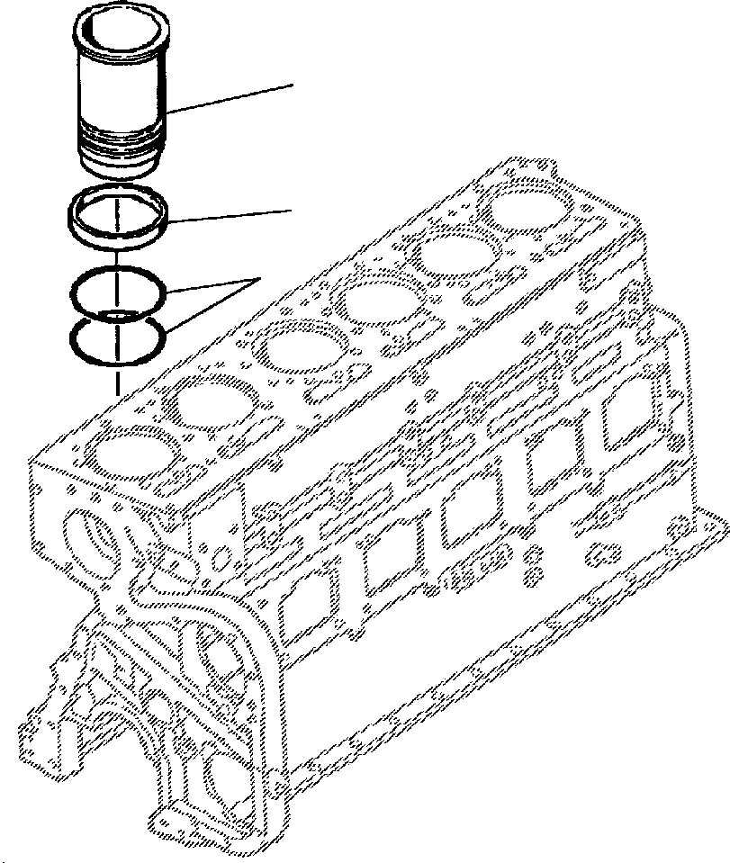 Схема запчастей Komatsu WA500-1LC - FIG. A-A ЛИНИЯ ЦИЛИНДРАR ДВИГАТЕЛЬ