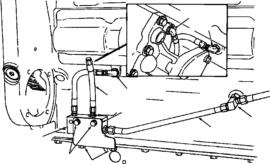 Схема запчастей Komatsu WA500-1LE - МАСЛ. VISCOSITY ДАТЧИК ЭЛЕКТРИКА