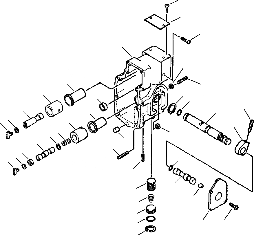 Схема запчастей Komatsu WA500-3L - A8-AA ТОПЛИВН. НАСОС КОЖУХ ДВИГАТЕЛЬ