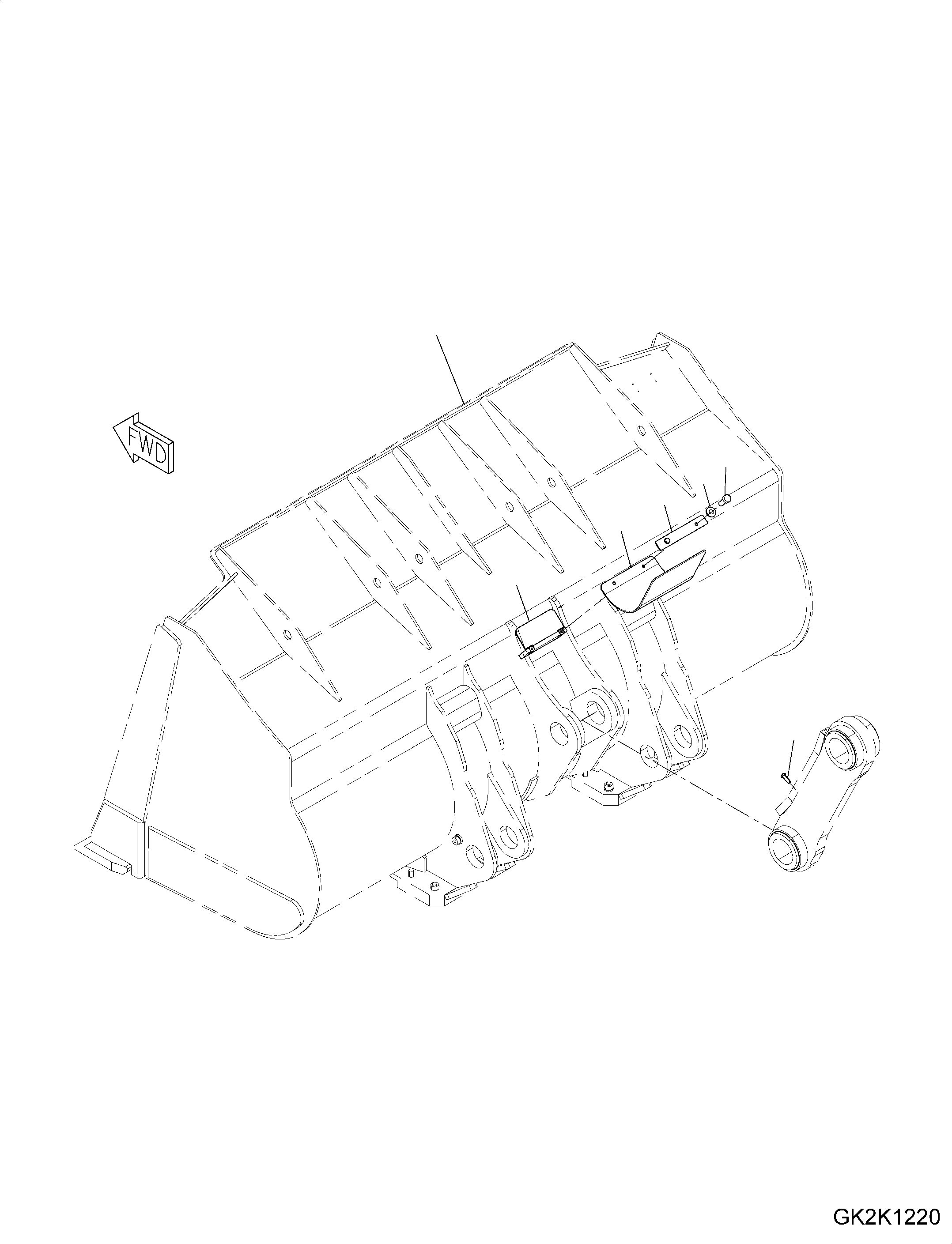 Схема запчастей Komatsu WA500-7 - КОВШ, КАБИНА (INКАПОТ) (С ЧАСТИ КОРПУСА)(№30025-31999) COVER, (CODE: S) КОВШ, КАБИНА (INКАПОТ) (С ЧАСТИ КОРПУСА)(№30025-31999) COVER, (CODE: S)