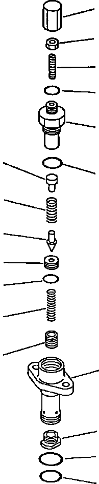 Схема запчастей Komatsu WA600-1L - РАЗГРУЗ. КЛАПАН (P.P.C.) -