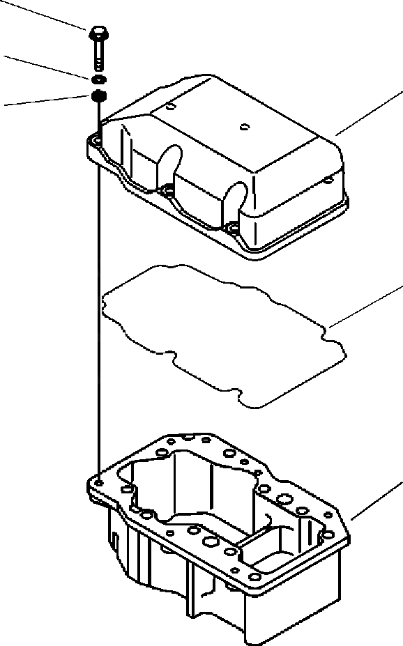 Схема запчастей Komatsu WA600-3LK - FIG. A-AA КРЫШКА КОРОМЫСЛА ДВИГАТЕЛЬ