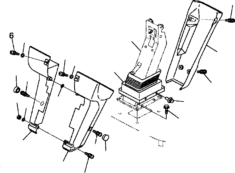 Схема запчастей Komatsu WA600-3LK - FIG. K-A КОЛЕСА КОЛОНКА И РУЛЕВОЕ КОЛЕСО - КОЛОНКА COVER КАБИНА ОПЕРАТОРА И СИСТЕМА УПРАВЛЕНИЯ