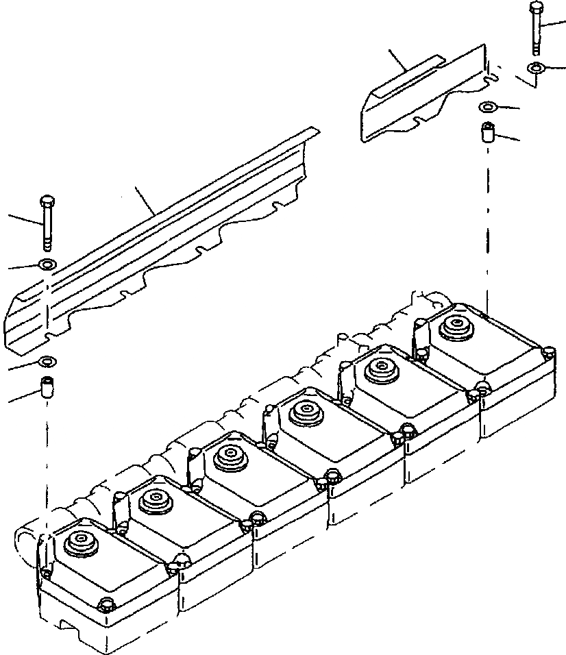 Схема запчастей Komatsu WA700-3L - FIG. A7-AA ТЕРМОЗАЩИТА ДВИГАТЕЛЬ