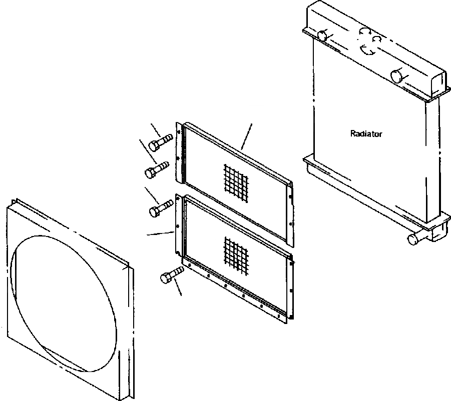 Схема запчастей Komatsu WA800-2L - FIG NO. РАДИАТОР DUST И DIRT ЗАЩИТА КОМПОНЕНТЫ ДВИГАТЕЛЯ & ЭЛЕКТРИКА