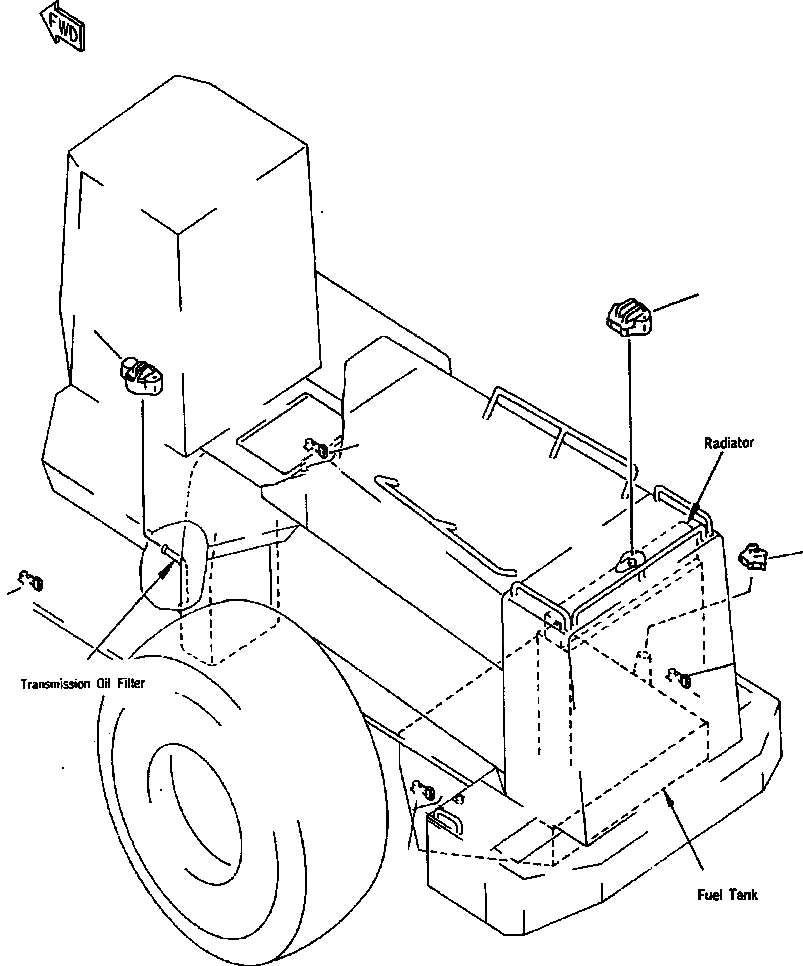 Схема запчастей Komatsu WA800-2L - FIG NO. 9 ЗАЩИТА ОТ ВАНДАЛИЗМА РАМА