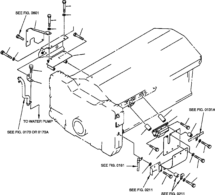 Схема запчастей Komatsu WA800-2L - FIG NO. 8A ТОПЛИВН. НАСОС МЕХАНИЗМ (/) ТОПЛИВН. СИСТЕМА