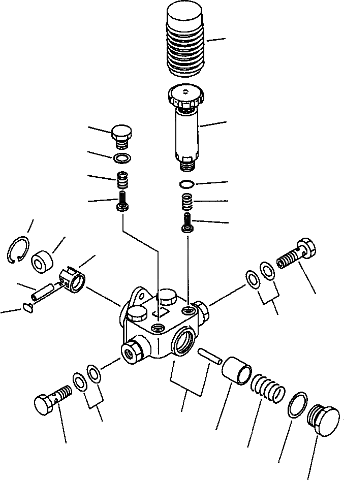 Схема запчастей Komatsu WA800-2L - FIG NO. 8 ТОПЛИВН. ПОДКАЧИВАЮЩ. НАСОС (ЛЕВ.) ТОПЛИВН. СИСТЕМА