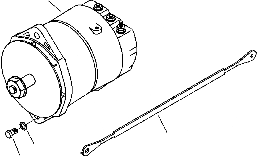 Схема запчастей Komatsu WA800-3LC - A9-A9A ГЕНЕРАТОР GROUND WIRE С AMP ГЕНЕРАТОР ДВИГАТЕЛЬ