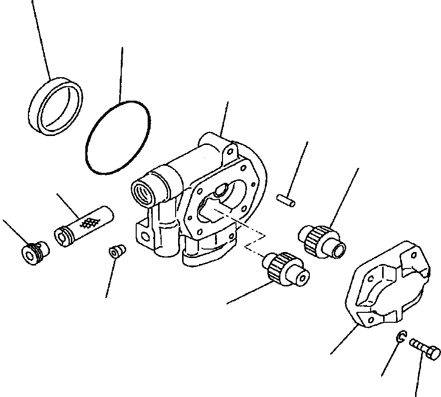 Схема запчастей Komatsu WA800-3LC - H-A ПОГРУЗ. НАСОС НАСОС ASSEMBLY ГИДРАВЛИКА