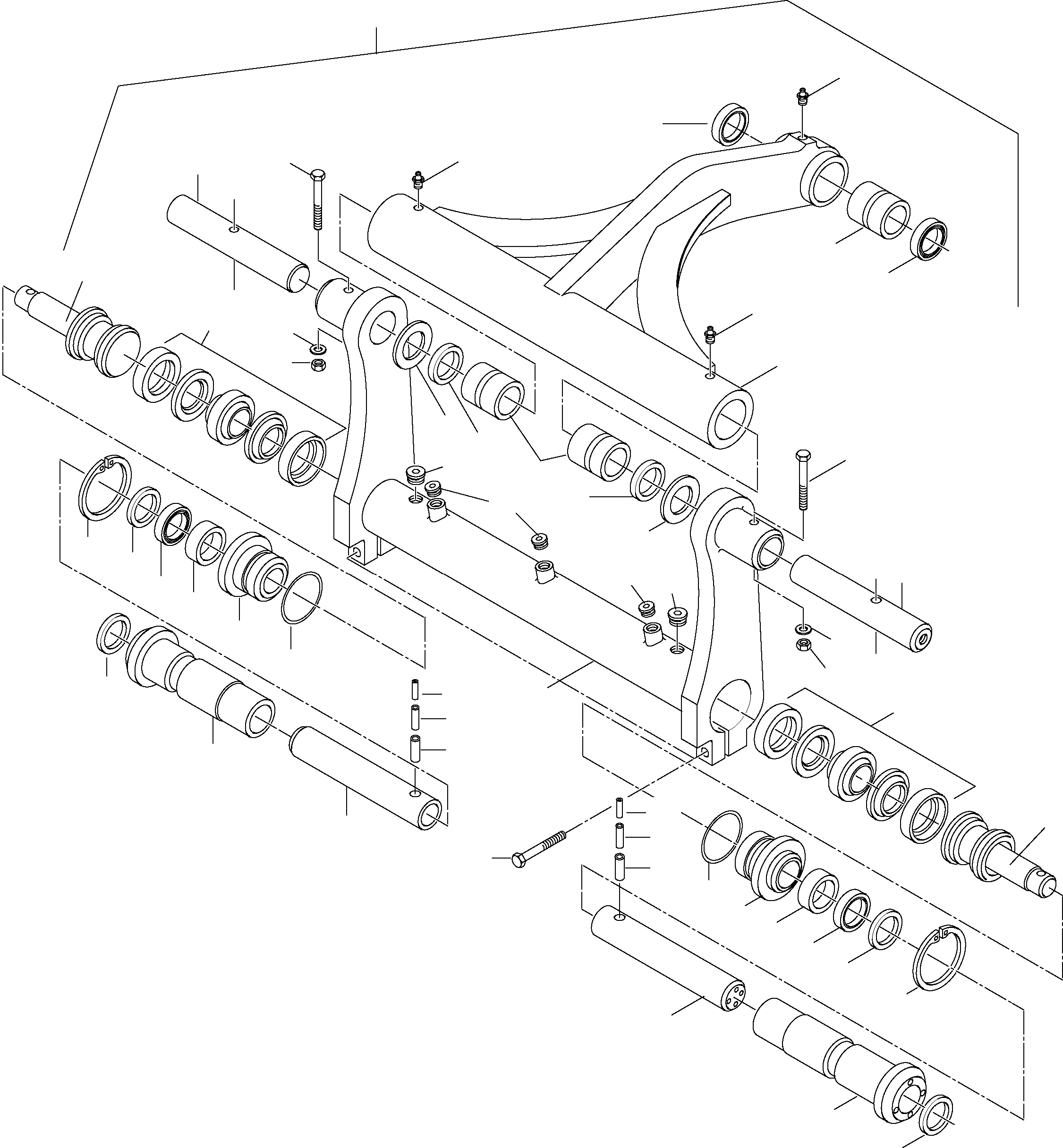 Схема запчастей Komatsu WA80-5 - QUICK CHANGE DEVICE ОБОРУД-Е