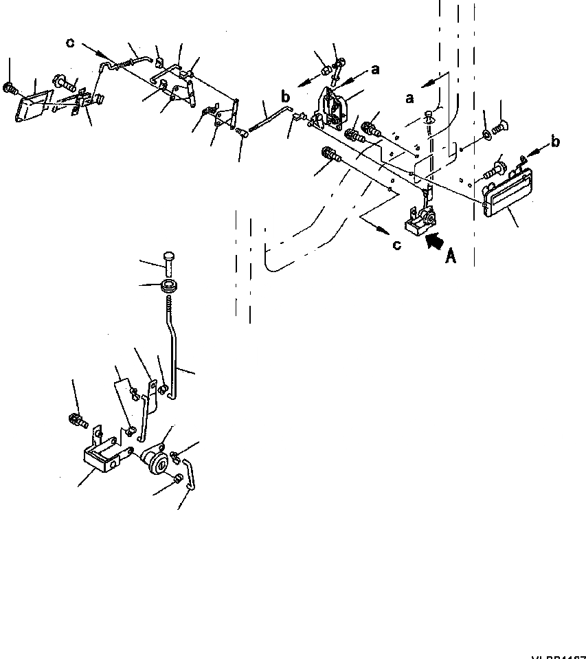 Схема запчастей Komatsu WA900-3LC - K-A ЛЕВ. ДВЕРЬ ASSEMBLY ЗАМОК ДВЕРИ OPERATORS ОБСТАНОВКА И СИСТЕМА УПРАВЛЕНИЯ